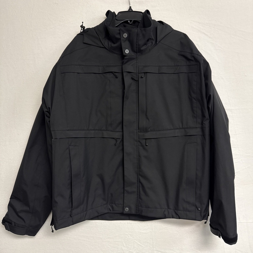 First Tactical Men's Tactix 3-In-1 System Jacket Black XL Waterproof Wind Resist